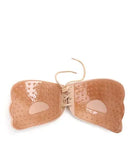 The Adhesive Push Up Bra in natural brings sleek style to any graduation outfit, from cap and gown to after-party.