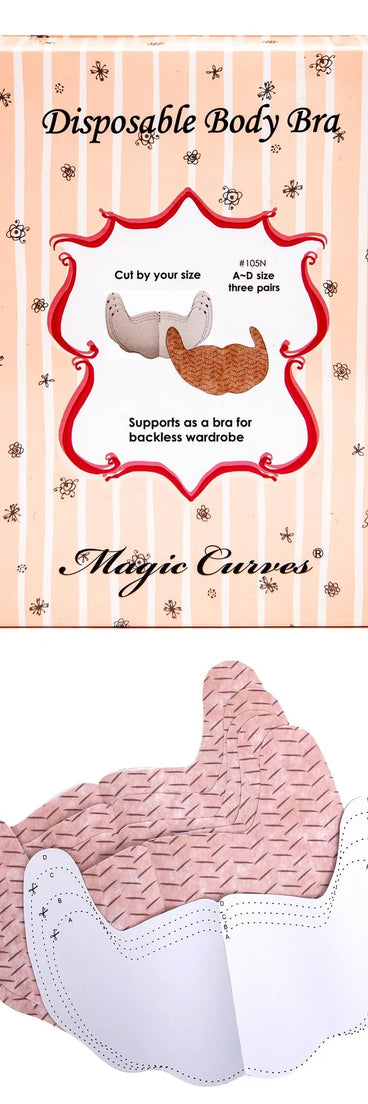 3 Pack Disposable Body Bra