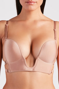 plunge bra for backless dress Deep Plunge Strapless Backless Adhesive Bra BRAZA
