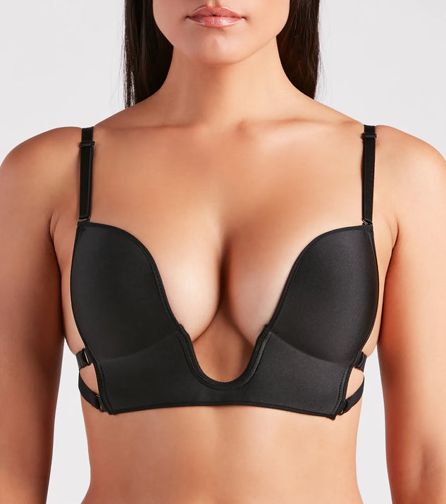 navy blue dress for baby girl Open Back Bras For Backless Dress Strapless Bras For Women-Seamless Lightly  Lined Invisible Backless Bra-Underwire Plunge Multiway Low Cut Deep-V  Halter Bras Birthday Gifts Black,36