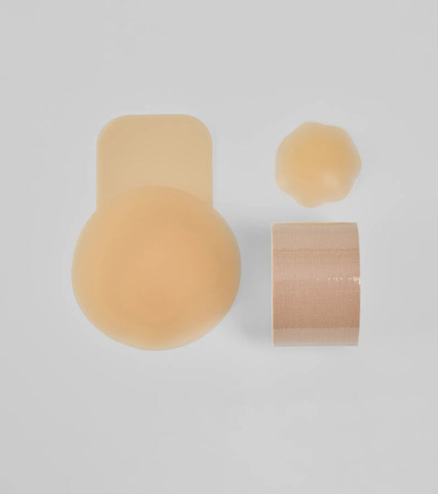 The Perfect Kit Lingerie Pasties And Body Tape helps create a chic women's cocktail outfit with a trendy texture and stylish design, ideal for wedding guest cocktail outfits or dinner parties.