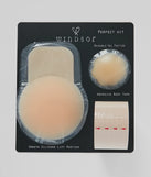 The Perfect Kit Lingerie Pasties And Body Tape helps create a chic women's cocktail outfit with a trendy texture and stylish design, ideal for wedding guest cocktail outfits or dinner parties.