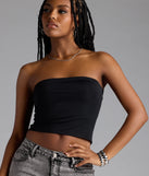 Sleek Fave Slinky Knit Bandeau Top