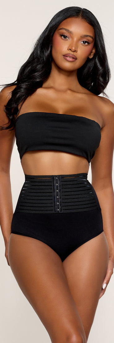 Sculpted Base High Waist Brief