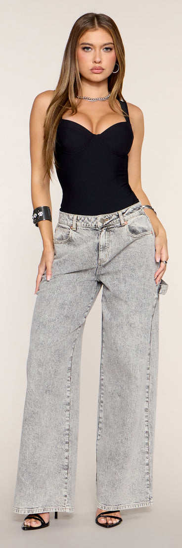 Shape Check Ribbed Sweetheart Bodysuit