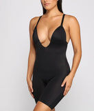 Deep V-Neck Full-Body Shapewear
