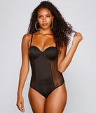 Sultry Impression Bustier Mesh Shaper