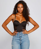 Sultry Impression Bustier Mesh Shaper