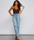 Sultry Impression Bustier Mesh Shaper