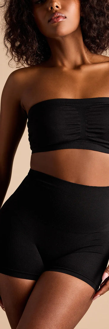 Pantalones cortos de talle alto Comfort Pantalones cortos de talle alto Comfort
