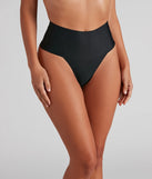 Sleek And Seamless Mid-Rise Shaper Thong
