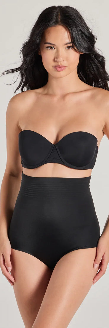 No Slip High Waist Brief Shaper