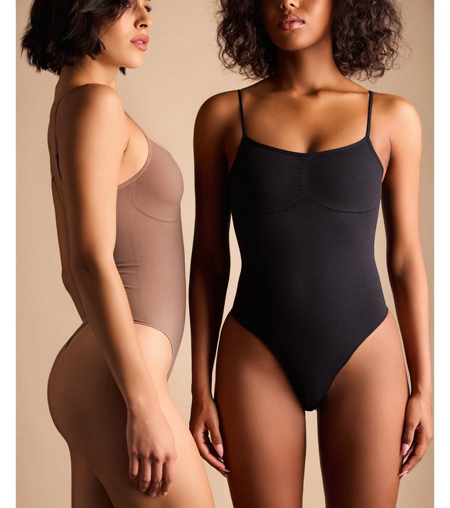 Clean Lines Sleeveless Seamless Knit Bodysuit | Windsor