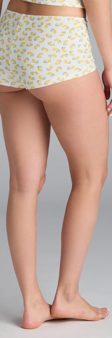 Gives You Lemons Pajama Shorts