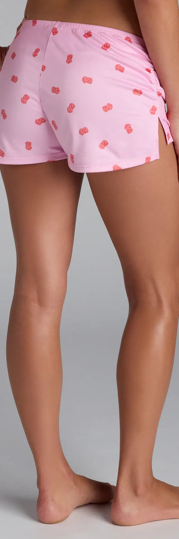 On A Roll Dice Pajama Shorts