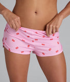 On A Roll Dice Pajama Shorts