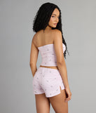 Sip Happens Martini Print Tube Pajama Top