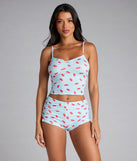 Sweet Dreams and Popsicle Prints Pajama Top
