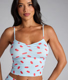Sweet Dreams and Popsicle Prints Pajama Top
