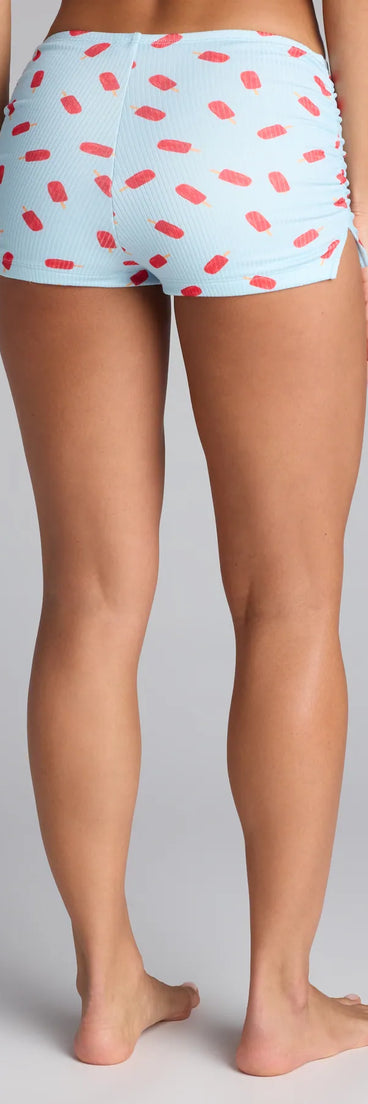 Sweet Dreams and Popsicle Prints Pajama Shorts