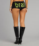 Brat Era Graphic Shorts