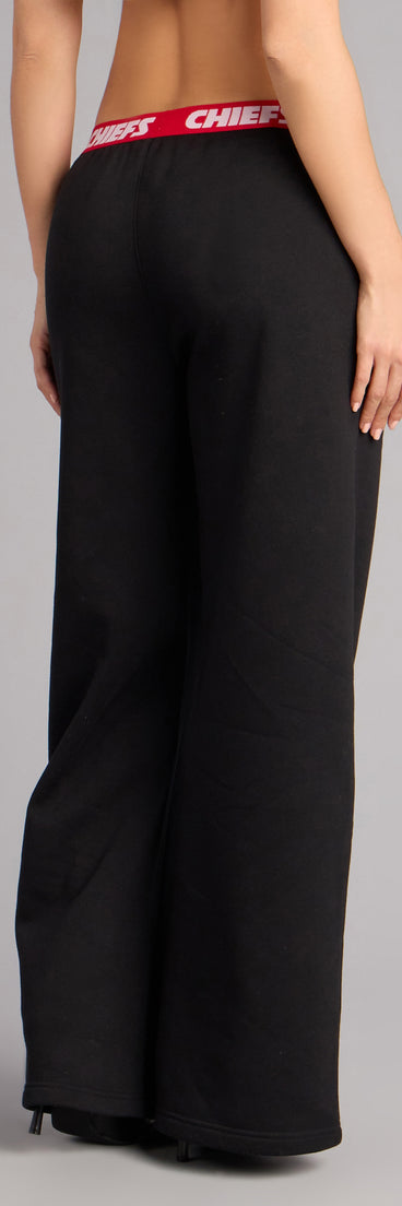 Ultra Game NFL Kansas City Chiefs Wide-Leg Sweatpants