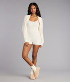 Cuddle Up Chenille Knit Romper