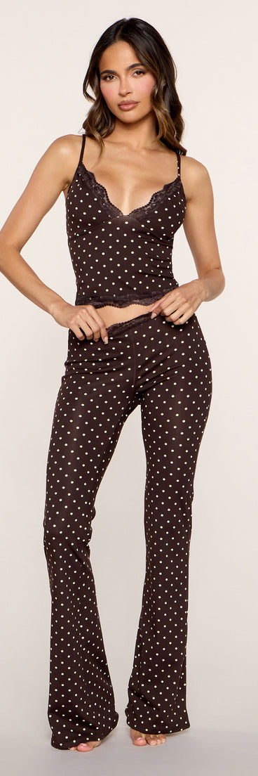 Sweet Dreams Polka Dot Pajama Pants