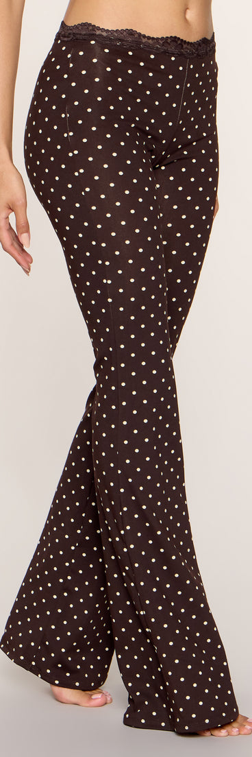 Sweet Dreams Polka Dot Pajama Pants