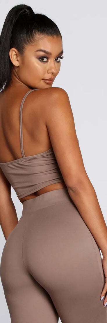 You're a Softy Lounge Crop Tee