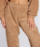 Cozier Than Ever Sherpa PJ Joggers