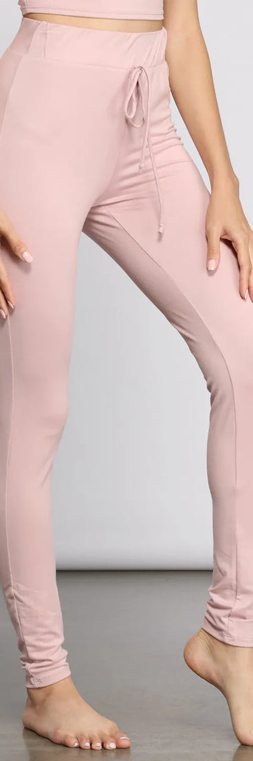 Simple And Sweet Pajama Leggings