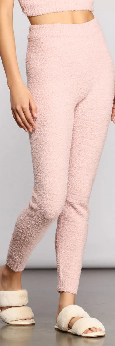 Keeping Knit Dreamy Chenille Knit Pajama Leggings