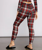 Classic Plaid Pajama Leggings