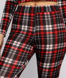 Classic Plaid Pajama Leggings
