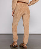 Cozy Cutie Sherpa Pajama Joggers