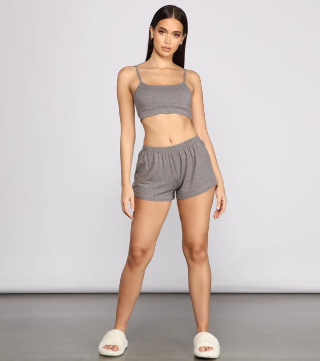 Catching Cozy Vibes Pajama Shorts | Windsor