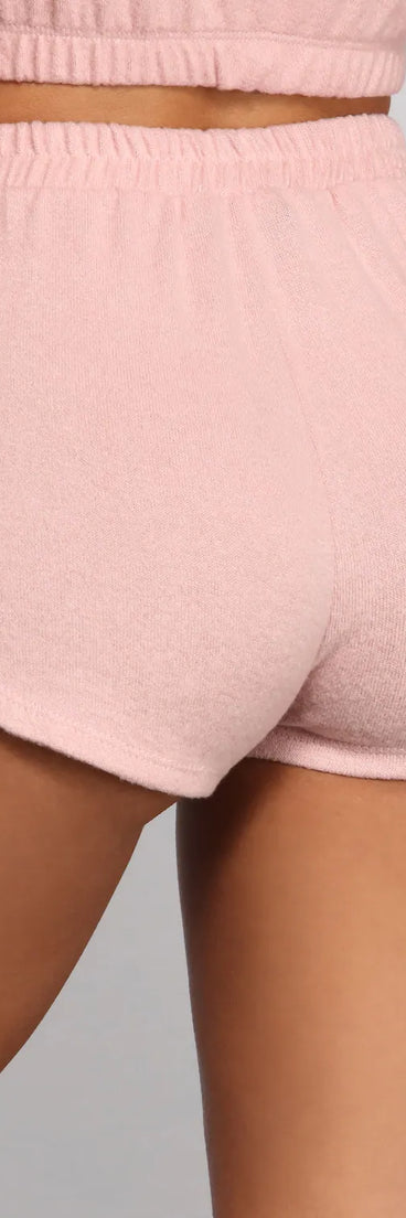 Keeping Knit Cute N' Cozy Pajama Shorts