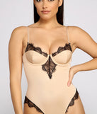 All That Lace Sleeveless Teddy