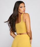 Chill Out Ribbed Pajama Tank