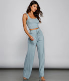 Sleeping In Scoop Neck PJ Tank