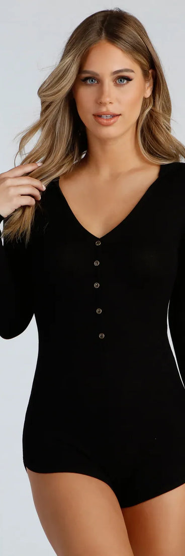 Sweet Dreams Pajama Knit Romper