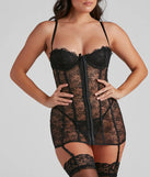 Victorian Lace Chemise Lingerie Set