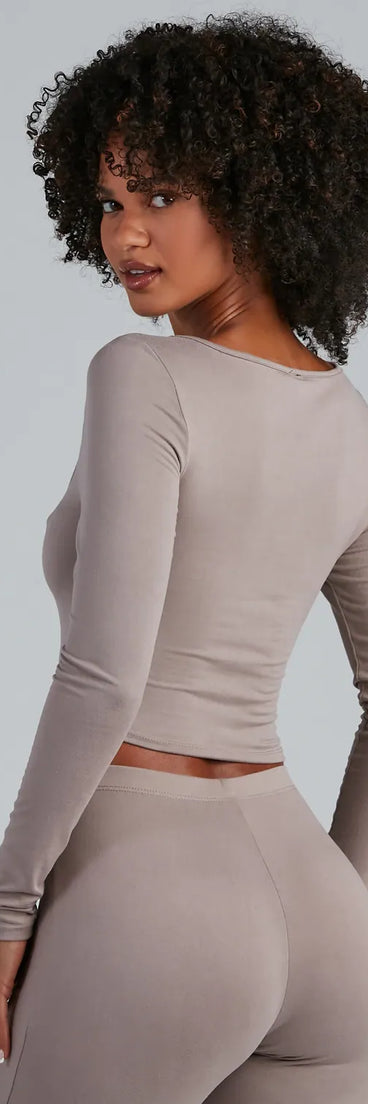 Cozy Essential Pajama Top