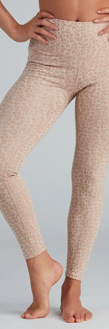 Lush Leopard Active Leggings