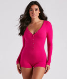 Dream Of Me Long Sleeve Pajama Romper