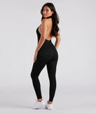 Chic And Seamless Mock Neck Catsuit