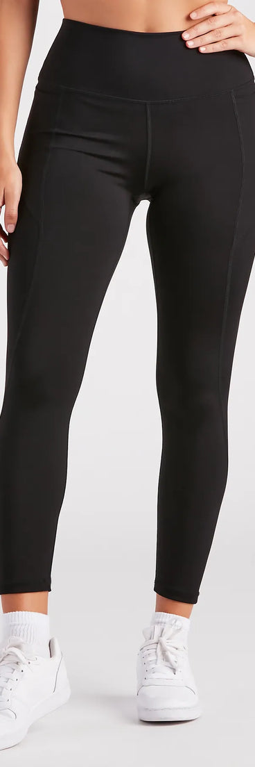 Sporty Vibe Seamless High-Rise Leggings