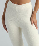 Fuzzy Feels Chenille High-Rise Jogger Pajamas