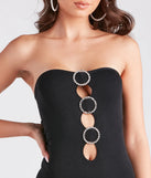 Alluring Glamour Rhinestone Cutout Catsuit